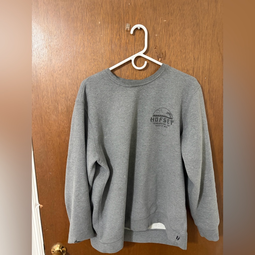 HUF Gray Crewneck Men's Sweater